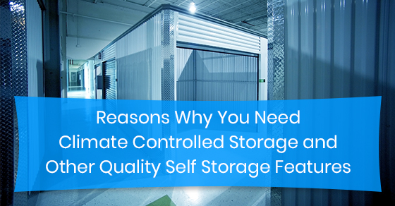 Climate controlled storage and its features