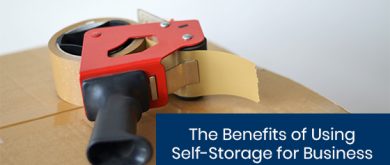 The Benefits of Using Self-Storage for Business