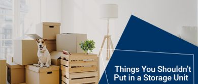 Things You Shouldn’t Put in a Storage Unit