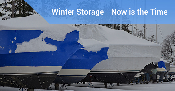 Winter Storage - Now is the Time