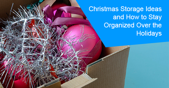 Christmas storage ideas