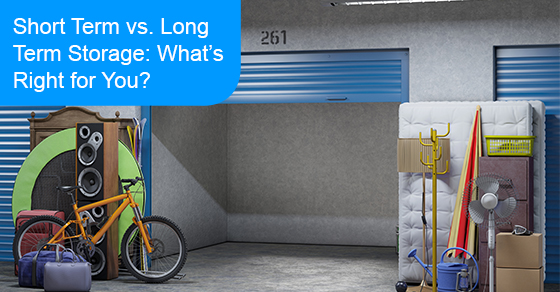Short term vs. Long term storage: What’s right for you?