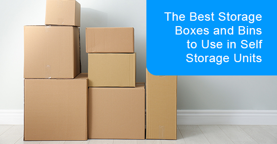 Best storage boxes and bins for self storage units