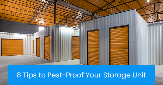 8 tips to pest-proof your storage unit