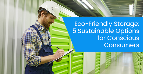Eco-friendly storage: 5 sustainable options for conscious consumers