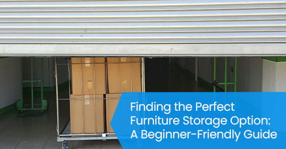 Finding the perfect furniture storage option: A beginner-friendly guide